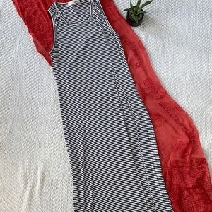 Anthropologie Sans Souci High-Slit Tunic Tank M